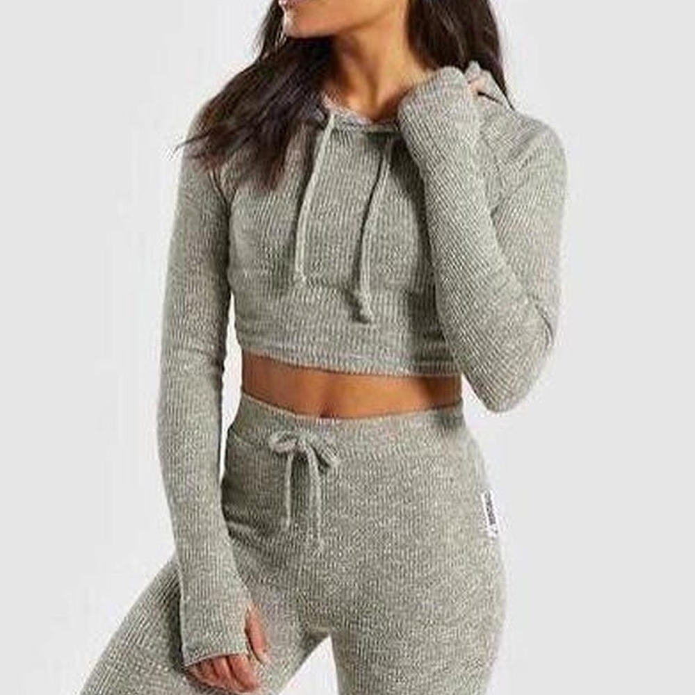 Gymshark slounge knit top